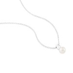 Tous - Sweet Dolls Silver Necklace with Pearls and Bear Motif